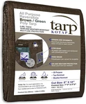 8-ft X 10-ft Reversible Brown/green Poly Tarp, Item: Tbg-0810, Model:tbg0810. Fixed Price $15.89.