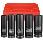 5 Piece 1/2 Inch Drive Deep Impact Socket Set Metric 15mm 17mm 19mm 21mm 22mm. Fixed Price $26.95.