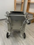 Enotecnica Pillan 40x40 Filter Press 40 Plate Wine Filtration Stainless 2014. Fixed Price $2500.00.