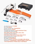 Vevor Hydraulic Tubing Bender Hvac Copper Pipe Kit W/ 7 Dies. Fixed Price $73.95.