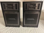 Hitachi Hs-md28 Vintage Speakers Pair 8 60w 2-way Digital Grilles. Fixed Price $101.16.
