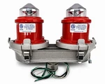 Ls810l Dual Obstruction Aviation Light Faa L-810 Red Tower Beacon 120v. Fixed Price $249.99.