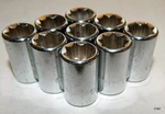 10 Pcs Williams 1/4" Drive 8-point 5/16" Standard Sockets M-810. Fixed Price $30.62.