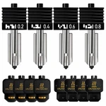Hikudiy 4pcs 0.2/0.4/0.6/0.8mm Hotend Compatible With Bambu Lab X2d/p2s/h2s/h.... Fixed Price $50.94.