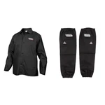 Lincoln Electric Kh808l Large Flame-resistant Welding Jacket Black Cotton. Fixed Price $87.40.