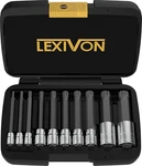 Xzn Triple Square Spline Bit Socket Set,extra Long 4-inc 10-piece M4-m18 Lx-145l. Fixed Price $27.99.