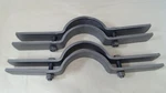 Phd 3 Vertical Pipe Riser Clamp Hanger 550-551 2 Sets. Fixed Price $29.99.