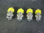 Lot Of 4 Clippard Eto-3m-18 Vdc Valves, 3-way, Manifold Mount, 0.67 Watt. Fixed Price $59.00.