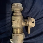 Ford 3/4 Cts Nl J Brass Straight Ball Meter Valve. Fixed Price $68.39.
