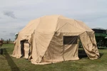 Huge 27x31 Us Military Shelter Hdt Base-x Dome 6d31 Tent W/ Liner. Fixed Price $2099.99.