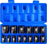 Epauto 1/2-inch Drive Sae Shallow Impact Socket Set, One Size, Blue/black. Fixed Price $46.99.
