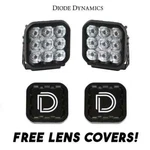 Diode Dynamics Ss5 Sport Driving Light Kit W/ Multi Backlight Colors & Covers. Fixed Price $499.95.