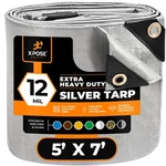 Heavy Duty Poly Tarp Extra Thick 12 Mil Polyethylene. Fixed Price $21.99.