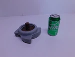 New Flowserve Pump Lined Impeller 7" Od, 4 Vane,. Fixed Price $100.00.