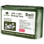 Hanjet Multi Purpose Tarp 12' X 16' 9-mil Thick 12x16 Ft, 9mil Army Green. Fixed Price $40.99.