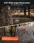 Hunting Blind, One-way See-through Mesh For Turkey And Deer. Fixed Price $139.26.