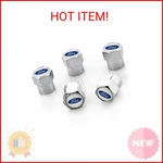 License Frame Inc. Ford Blue Logo Chrome Valve Cap Covers. Fixed Price $22.63.