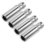 Uxcell 4 Pcs 1/4 Inch Drive 10mm 6-point Deep Socket, Metric, Cr-v. Fixed Price $19.99.