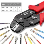 Ratcheting Crimping Tool Kit For Dupont Jst Molex Te Open Barrel Terminals Sn58b. Fixed Price $22.98.