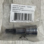 1/2" Drive Standard Length 8mm Hex Bit Socket Polished Chrome Metric Williams. Fixed Price $9.74.
