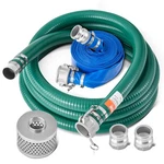 Suction Hose Kit For Water Pump 2 In X 20 Ft Green/65 Blue Hoses. Fixed Price $89.49.