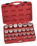 Genius Tools 27 Piece 3/4" Dr. Metric Hand Socket Set (cr-mo) - Gs-627m. Fixed Price $344.40.