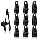 10pcs Tarp Clips Heavy Duty Lock Grip, Plastic Clamps, Reusable Linoleum.... Fixed Price $14.56.