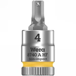 Wera 05003333001 8740 A Zyklop Bit Socket, 1/4" Drive, 4mm. Fixed Price $16.27.