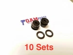 10 Sets Delrin Side Seal Graco Fusion Ap 249990 Aftermarket Poly Polycarb. Fixed Price $129.95.