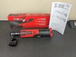 #bn537 Snap-on New Ctr861adb 3/8" Microlithium Cordless Ratchet, 14.4v Brushless. Fixed Price $349.95.