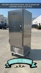 Used- Victory Acrs-1d-s7- Sts Solid Door Air Curtain Refrigerator,. Fixed Price $5500.00.