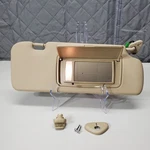 2011-2010 Honda Crv Passenger Sun Visor Tan Oem Vinyl Vanity Mirror Light M3m. Fixed Price $70.00.