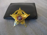 Obsolete! Vintage County Attorney Delta Texas Badge By Blackinton +holder. Fixed Price $329.95.