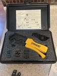 Sargent Tk4150 Hand Crimping Tool Kit W/ Interchangeable Dies, Case, Sheets. Fixed Price $200.00.
