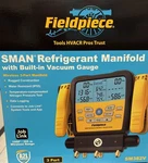 Sm382v Fieldpiece Smans Refrigerant Manifold With Built-in Vacuum Gauge-new. Fixed Price $475.00.