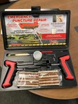 New Emergency Puncture Tire Repair Kit 12-353 Xtra Seal Black Case String Plug. Fixed Price $55.00.