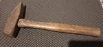 Vintage Ken-tool T11b T-11-b 14-1/2" Wood Handle 4-lb Cross Peen Tire Hammer. Fixed Price $50.00.