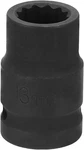 Harfington 12-point Impact Socket 1/2 Inch Drive 13mm Metric Cr-v 13mm, Black. Fixed Price $10.95.