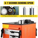 Vevor Rebar Bender 1 Inch 25 Mm Bending Grade 60 Electric Reb. Fixed Price $1854.24.