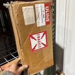 Uline 24 Shrink Wrap Dispenser New In Box H-140d Retail $519. Fixed Price $295.00.