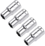 Uxcell 4 Pcs 1/4-inch Drive 6-point Shallow Socket, Cr-v 1/4". Fixed Price $12.71.
