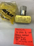 Parker N1200 B, Brass Flow Control Valve, 2000 Psi/25gpm/1417-g-2. Fixed Price $58.00.