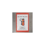 Shieldmark Fe3642 Fire Exit Floor Sign,36 In X 42 9yc07. Fixed Price $136.83.