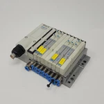 Festo Vmpa-kms1-24-5 Pnematic Manifold Connecting Assembly, (1)533193, (2)533347. Fixed Price $124.99.