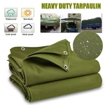 Heavy Duty Waterproof Canvas Tarp 16 Oz Cotton Tarpaulin Cover Tent. Fixed Price $149.00.