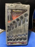 Kd Tools, Gearwrench Part #9260, 6 Pc. Metric Ratcheting Double Box End Wrench. Fixed Price $59.99.