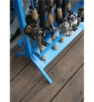 Viking Solutions Vks-vfr001 Fishing Rod Rack. Fixed Price $56.00.