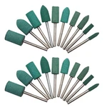 Heymous Rubber Polishing Bits Drill Bit Green Buffer Abrasive .... Fixed Price $15.57.