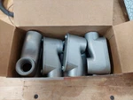 Red-dot Aslb-1, 1/2" Service Body Entrance With Cover & Gasket (open Box Of 9). Fixed Price $15.00.