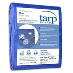 Kotap Poly Tarp, Blue 6 X 8-foot,. Fixed Price $14.99.